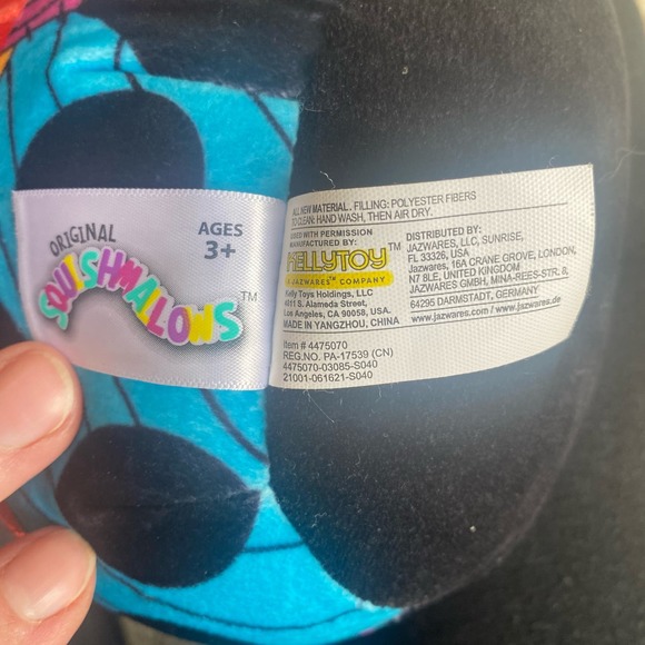 NWT Squishmallows Disney Tim Burton’s Nightmare Before Christmas Sally 8” - Picture 6 of 7